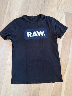 G-star raw mens shirt sleeve tee size M black color
